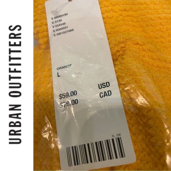 NEW Urban Outfitters UO Tyra Strappy-Back Mini Dress M L - Picture 4 of 4